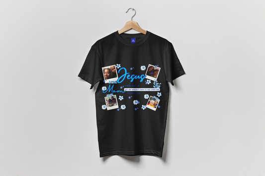 Mother's Day Whimsical Shirt — Black