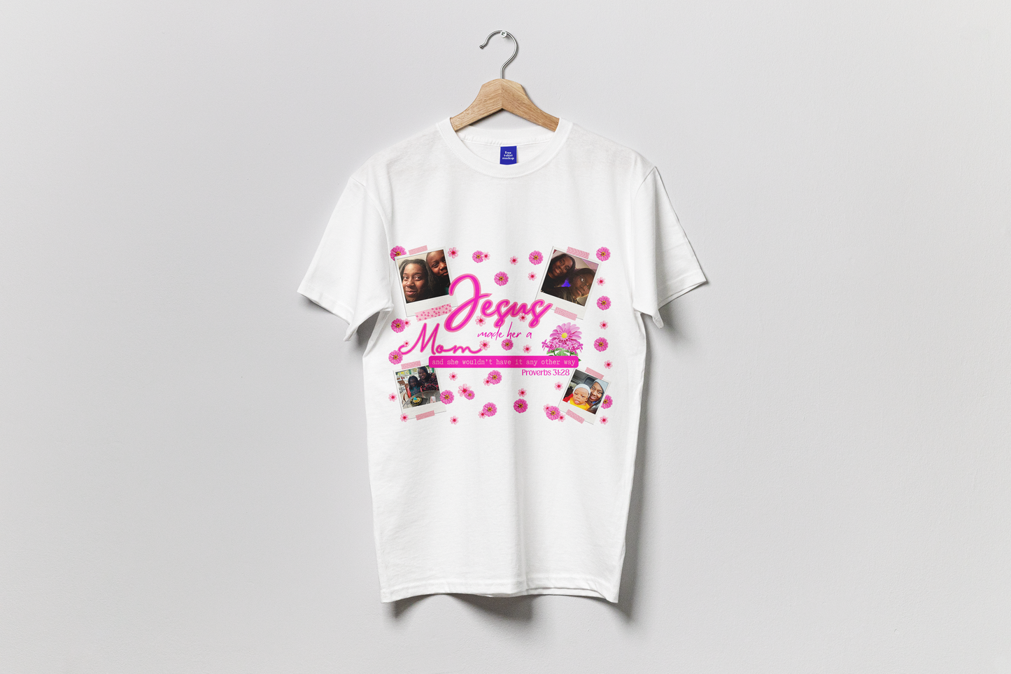 Mother's Day Whimsical Shirt — White