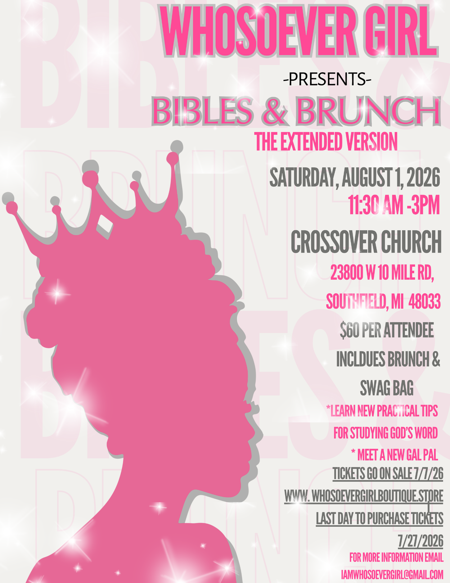 Bibles & Brunch: The Extended Version Ticket